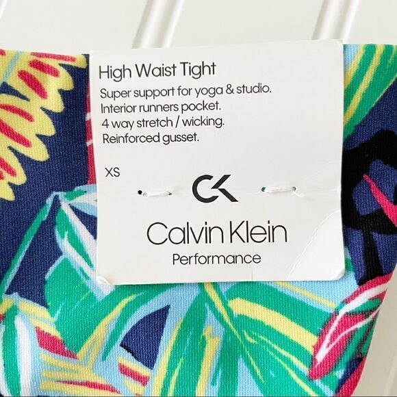 Calvin Klein Performance High Waist Tight - Size XS - Picture 5 of 8